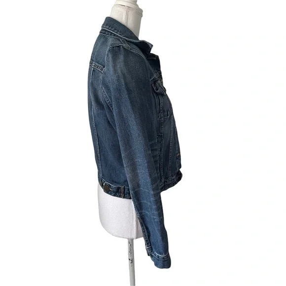 Gap 1969 Medium Vintage Classic Medium Wash Jean Denim Normcore Jacket Sz Small - Picture 3 of 7